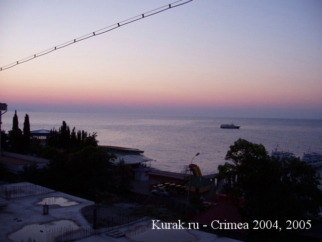 крым алушта восход солнца